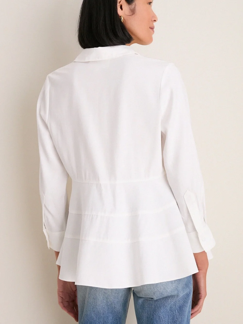 NEW Tuckernuck Pomander Place White Ashlen Blouse NWT.       1